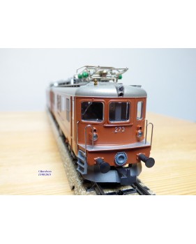 HAG   242 . 01 ,  Motrice double   BoBo BoBo  Ae 8/8  BLS   N° 273 ( 2 moteurs )   neuf   BO