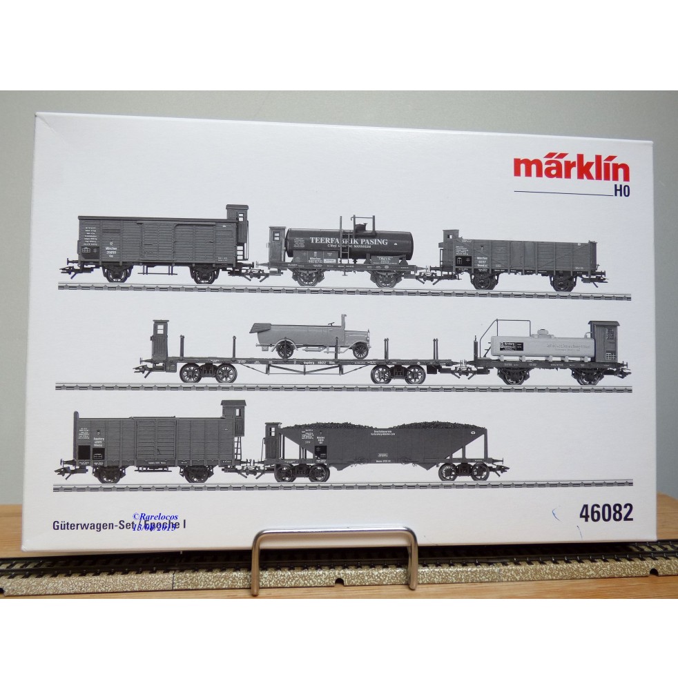 Märklin 46082, Coffret 7  wagons anciens  K.Bay.Sts.B.   neuf  BO 
