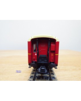 MÄRKLIN 43249,   voiture restaurant Schürzenwagen   80 Jahre   MITROPA    neuf   BO 