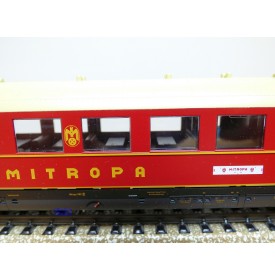 MÄRKLIN 43249,   voiture restaurant Schürzenwagen   80 Jahre   MITROPA    neuf   BO 