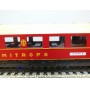 MÄRKLIN 43249,   voiture restaurant Schürzenwagen   80 Jahre   MITROPA    neuf   BO 