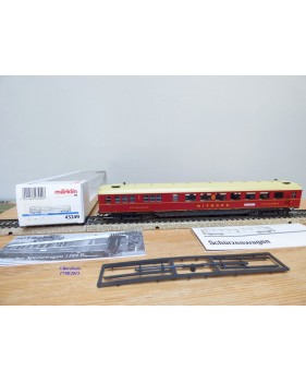 MÄRKLIN 43249,   voiture restaurant Schürzenwagen   80 Jahre   MITROPA    neuf   BO 