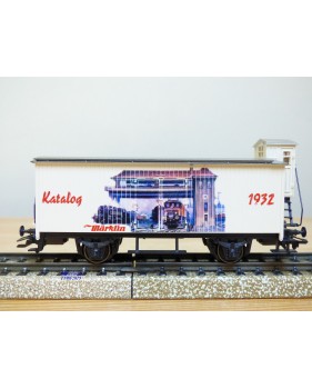 Märklin 98709 / 4680,901,  wagon couvert  à guérite Katalogwagen 1932   neuf   BO