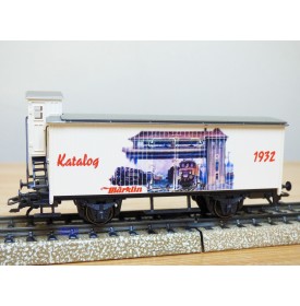 Märklin 98709 / 4680,901,  wagon couvert  à guérite Katalogwagen 1932   neuf   BO