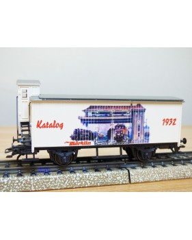 Märklin 98709 / 4680,901,  wagon couvert  à guérite Katalogwagen 1932   neuf   BO