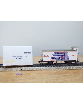 Märklin 98709 / 4680,901,  wagon couvert  à guérite Katalogwagen 1932   neuf   BO
