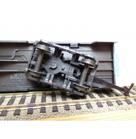AHM  6402  / RIVAROSSI  2702, voiture de queue Observation American Railroads BO
