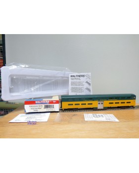 WALTHERS 932 2358, kit wagon couvert bois Peter Fox BO