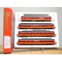 RIVAROSSI "véro" 6981 set B, coffret 4 voitures Rock Island années 80  neuf   BO