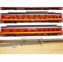 RIVAROSSI "véro" 6981 set B, coffret 4 voitures Rock Island années 80  neuf   BO