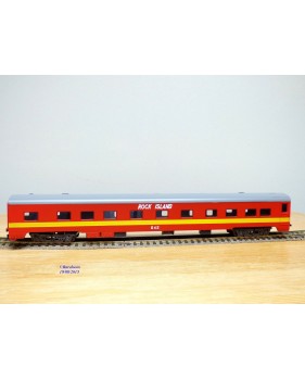 RIVAROSSI "véro" 6981 set B, coffret 4 voitures Rock Island années 80  neuf   BO