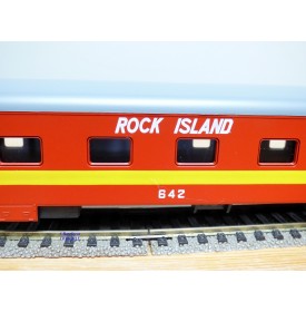 RIVAROSSI "véro" 6981 set B, coffret 4 voitures Rock Island années 80  neuf   BO