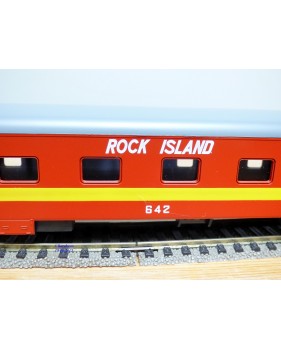 RIVAROSSI "véro" 6981 set B, coffret 4 voitures Rock Island années 80  neuf   BO