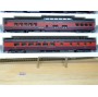 RIVAROSSI "véro" 6976 set A, coffret 4 voitures Gulf Mobile and Ohio  ( GM&O )  neuf     BO