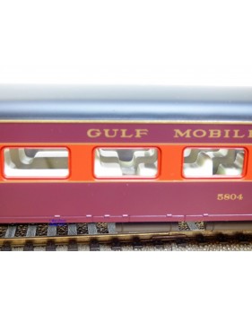 RIVAROSSI "véro" 6976 set A, coffret 4 voitures Gulf Mobile and Ohio  ( GM&O )  neuf     BO