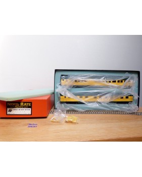 NICKEL PLATE PRODUCTS   ???, coffret de 2 voitures ( Diner et Observation ) Chicago and Northwestern ( C&NW)  neuf   BO 