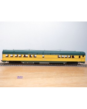 NICKEL PLATE PRODUCTS   ???, coffret de 2 voitures ( Diner et Observation ) Chicago and Northwestern ( C&NW)  neuf   BO 