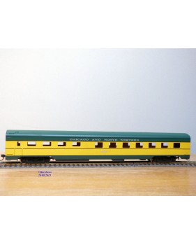 NICKEL PLATE PRODUCTS   ???, coffret de 2 voitures ( Diner et Observation ) Chicago and Northwestern ( C&NW)  neuf   BO 