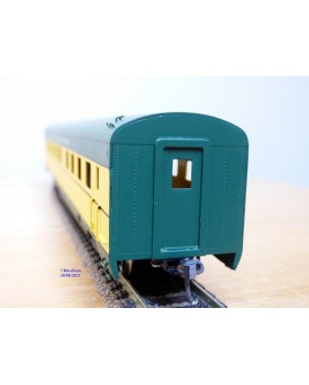 NICKEL PLATE PRODUCTS   ???, coffret de 2 voitures ( Diner et Observation ) Chicago and Northwestern ( C&NW)  neuf   BO 