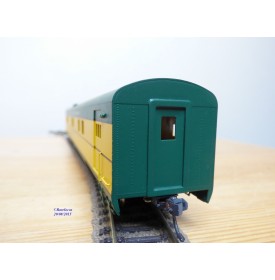 NICKEL PLATE PRODUCTS   ???, coffret de 2 voitures ( Baggage et Parlor ) Chicago and Northwestern ( C&NW)  neuf   BO 