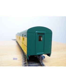 NICKEL PLATE PRODUCTS   ???, coffret de 2 voitures ( Baggage et Parlor ) Chicago and Northwestern ( C&NW)  neuf   BO 