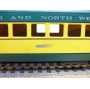 NICKEL PLATE PRODUCTS   ???, coffret de 2 voitures ( Baggage et Parlor ) Chicago and Northwestern ( C&NW)  neuf   BO 