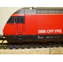 Märklin  3760.20, motrice Bo Bo  Re 460  ( Re 4/4 VI )  Polmengo  SBB   BO