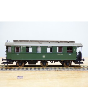 FLEISCHMANN 5063 K, voiture ancienne à plate formes d'extrémité  à 3 essieux  2  Kl.   DB   neuf  BO