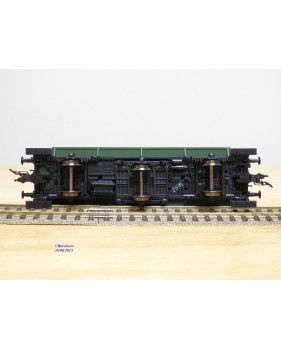 FLEISCHMANN 5063 K, voiture ancienne à plate formes d'extrémité  à 3 essieux  2  Kl.   DB   neuf  BO