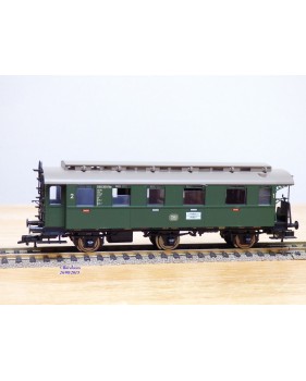 FLEISCHMANN 5061 K, voiture ancienne à plate formes d'extrémité  à 3 essieux  1/2  Kl.   DB   neuf  BO
