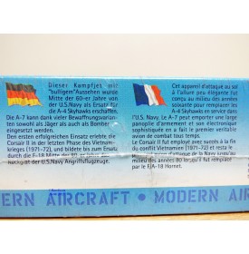 ITALERI 1224, chasseur embarqué Chance-Vought A-7E  "Corsair II" US Navy   BO  Neuf   1/72