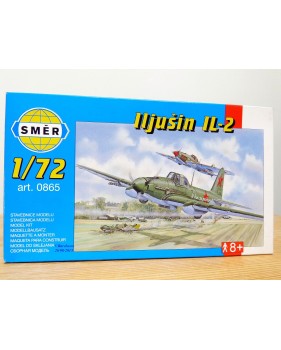 SMER 0865, avio d'attaque au sol russe Iliouchine IL-2  Sturmovik   neuf  BO 1/72