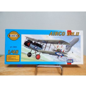 SMER 0806, chasseur biplan britannique  AIRCO  DH,II  RFC   neuf    BO 1/48