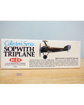 K&B ( AURORA ) 1100 170,  SOPWITH Triplane  Neuf   BO  1/48 