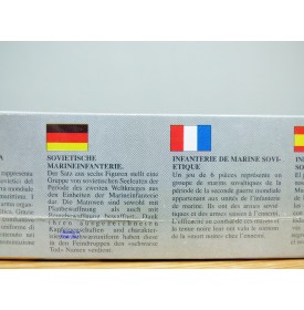SVEZDA 3520, infanterie de marine soviétique ( 6 figurines )  neuf  BO 1/35
