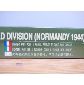 DRAGON 6120, infanterie américaine ( 2 ème division blindée Normandie 1944  ) 4 figurines  1944 1/35 NEUF