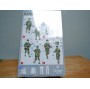 DRAGON 6120, infanterie américaine ( 2 ème division blindée Normandie 1944  ) 4 figurines  1944 1/35 NEUF