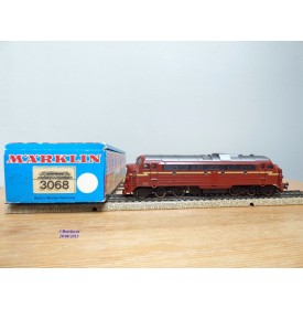 MÄRKLIN  3068, locomotive diesel A1A A1A  "Nohab" série Di3 NSB  BO 