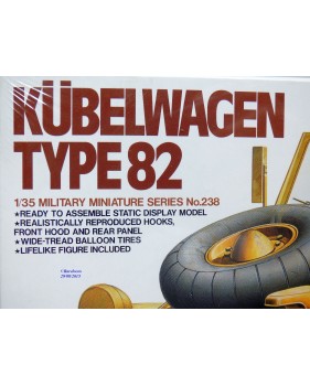 TAMIYA 35238,  Kübelwagen Type 82  AFRICA CORPS   neuf  BO  1/ 35  