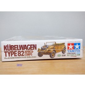 TAMIYA 35238,  Kübelwagen Type 82  AFRICA CORPS   neuf  BO  1/ 35  