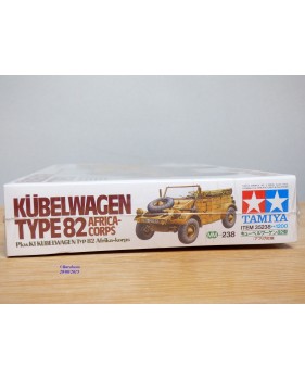TAMIYA 35238,  Kübelwagen Type 82  AFRICA CORPS   neuf  BO  1/ 35  