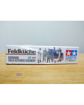 TAMIYA 35247,  Cantine de campagne ( Feldküche ) allemande    neuf  BO  1/ 35  
