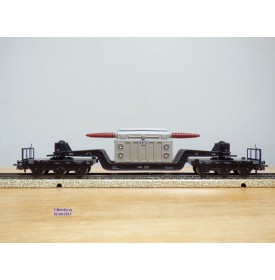 Märklin métal 4617 . 2, wagon surbaissé type SSI 53 AEG  DB  BO