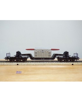 Märklin métal 4617 . 2, wagon surbaissé type SSI 53 AEG  DB  BO