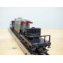 Märklin métal 4617 . 2, wagon surbaissé type SSI 53 AEG  DB  BO