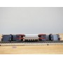 Märklin métal 4617 . 2, wagon surbaissé type SSI 53 AEG  DB  BO