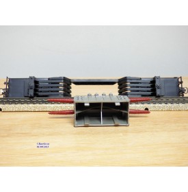 Märklin métal 4617 . 2, wagon surbaissé type SSI 53 AEG  DB  BO