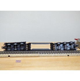 Märklin métal 4617 Wagon surbaissé EVS DB BO