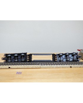 Märklin métal 4617 . 2, wagon surbaissé type SSI 53 AEG  DB  BO