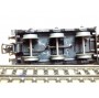 Märklin métal 4617 . 2, wagon surbaissé type SSI 53 AEG  DB  BO